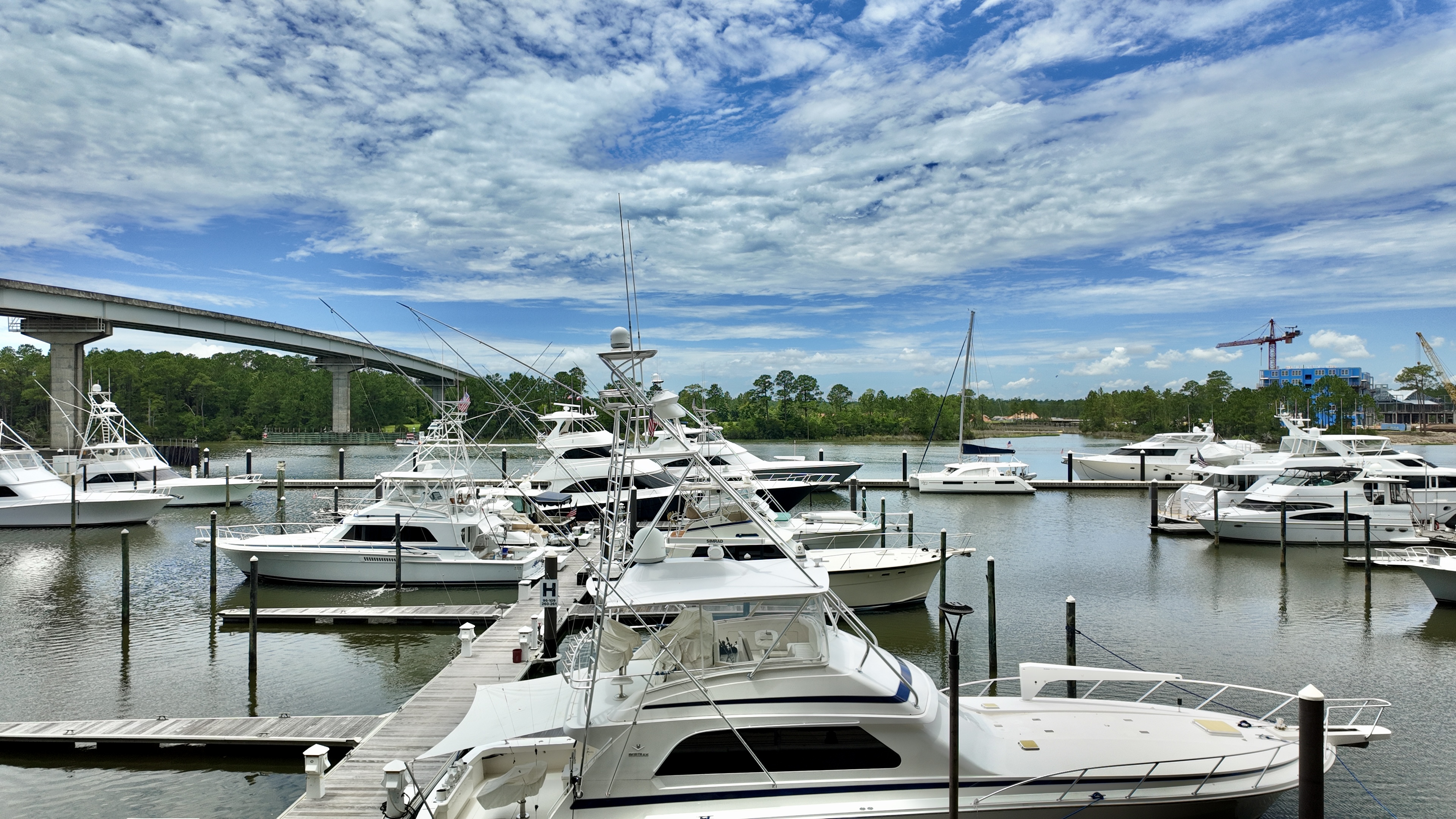 Wharf Marina Boat Slips Orange Beach Alabama